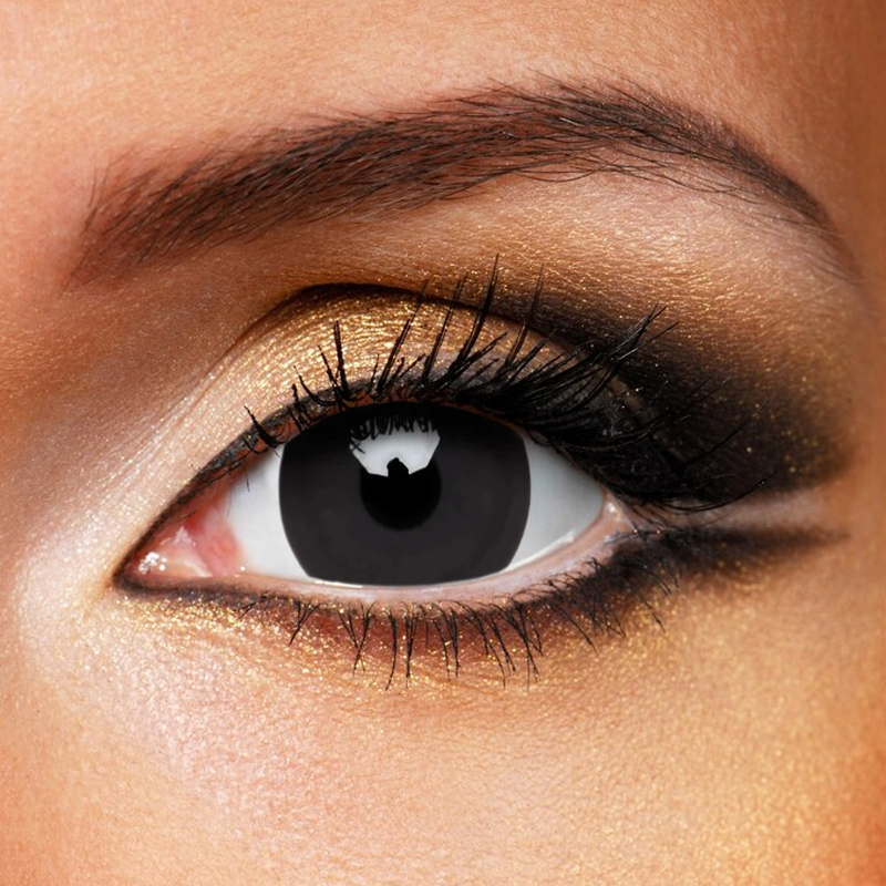 BLACK contact lenses
