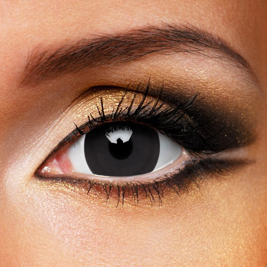BLACK contact lenses