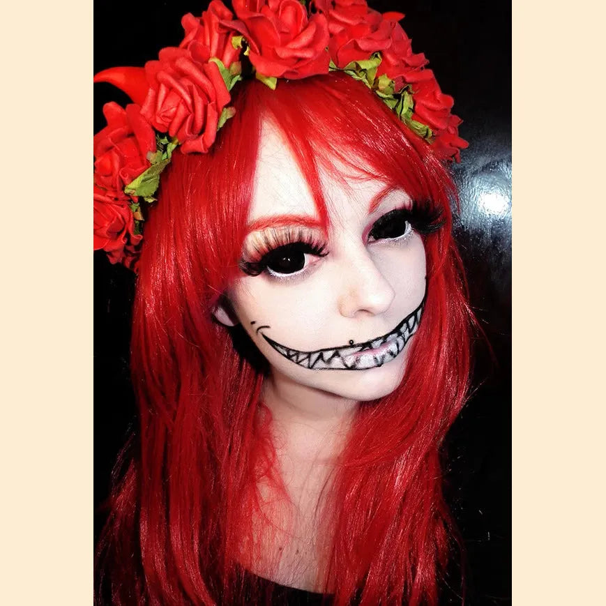 BLACK contact lenses