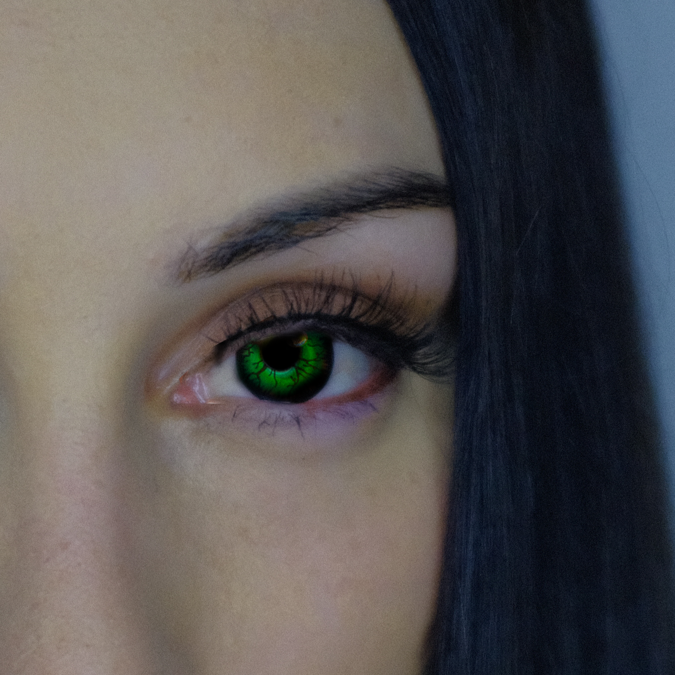 GREEN HORNET contact lenses